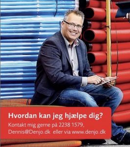 Denjo leverer PE-rør til FTTH samt tilbehør, herunder forskellige muffer, dækbånd, brønde, brandhæmmende rør, fiberkabler, blæsefiber og blæsemaskiner.